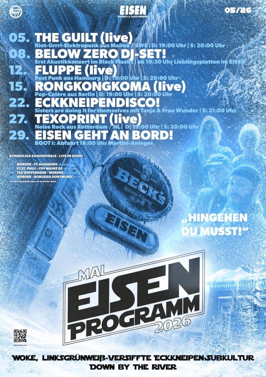 EISEN Plakat Mai