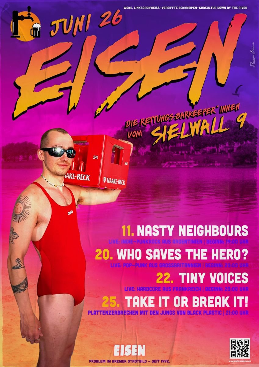 EISEN Plakat Juni Veranstaltungen