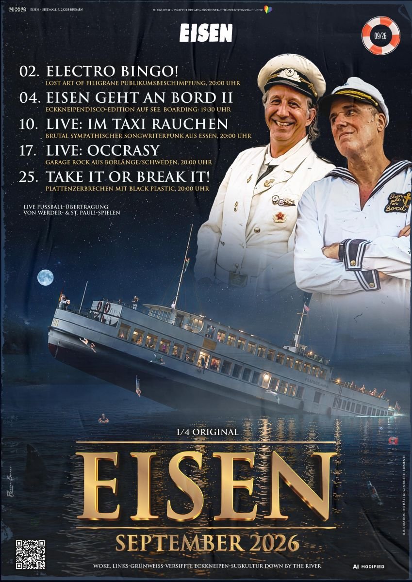EISEN Plakat September Veranstaltungen